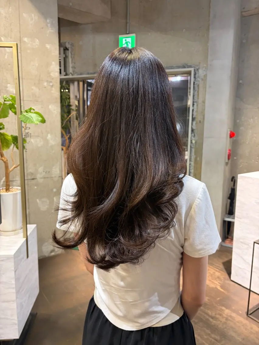 ロング カラー ヘアアレンジ ヘアカラー 🐲タツヒコ🐲/ カラーモデル募集中✨のヘアスタイル
