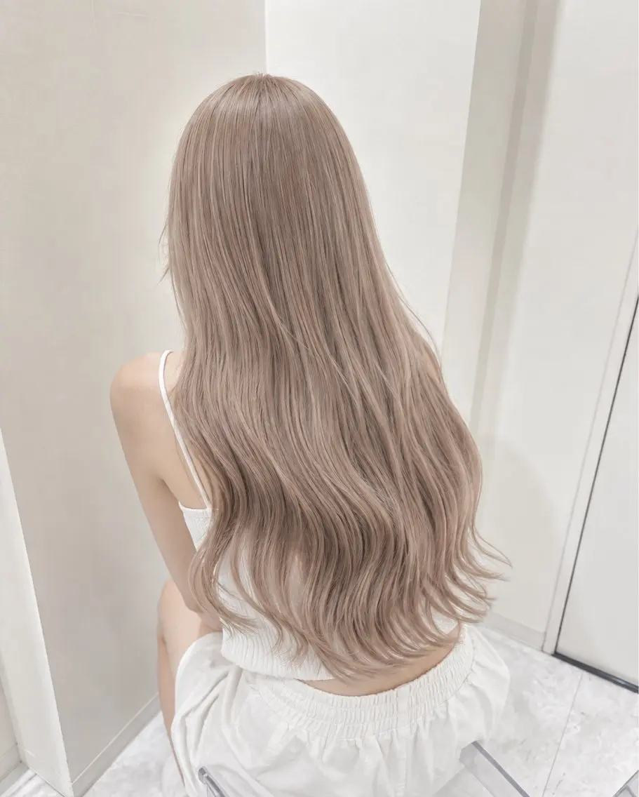 ロング カラー ヘアアレンジ ヘアカラー トリートメント ヘアセット 🧸ミルクティー特化 🧸MASAKIのヘアスタイル