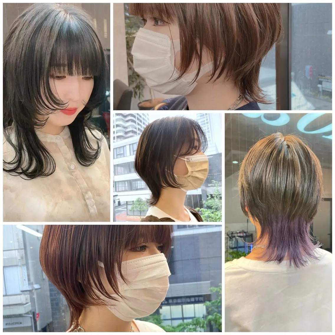ミディアム ウルフカット 🌻柳谷 心渚🌻のヘアスタイル