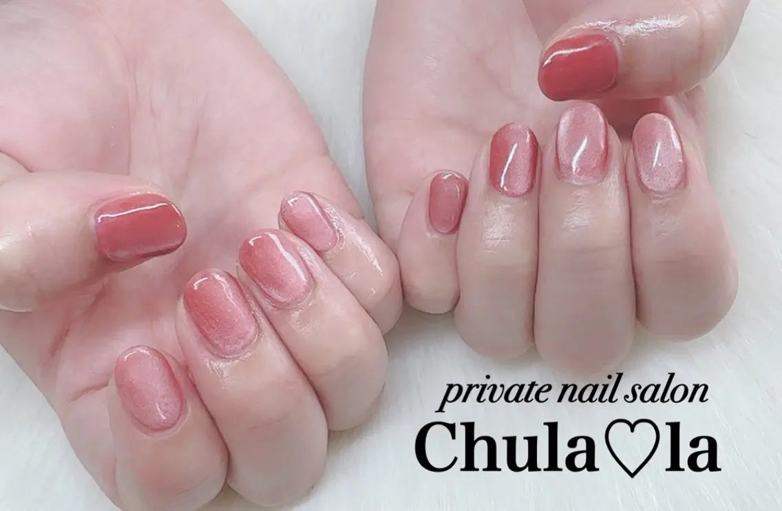 ネイル マグネットネイル ハンドネイル Chula♡la 豊見城市高安のネイルデザイン