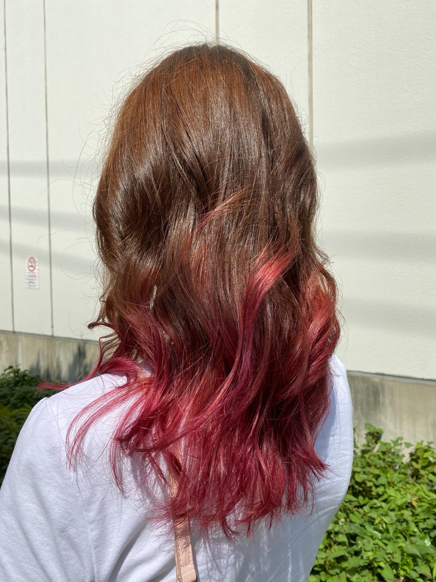 セミロング カラー グラデーションカラー ヘアカラー トリートメント GAKU【メンズ カット/パーマ】のヘアスタイル