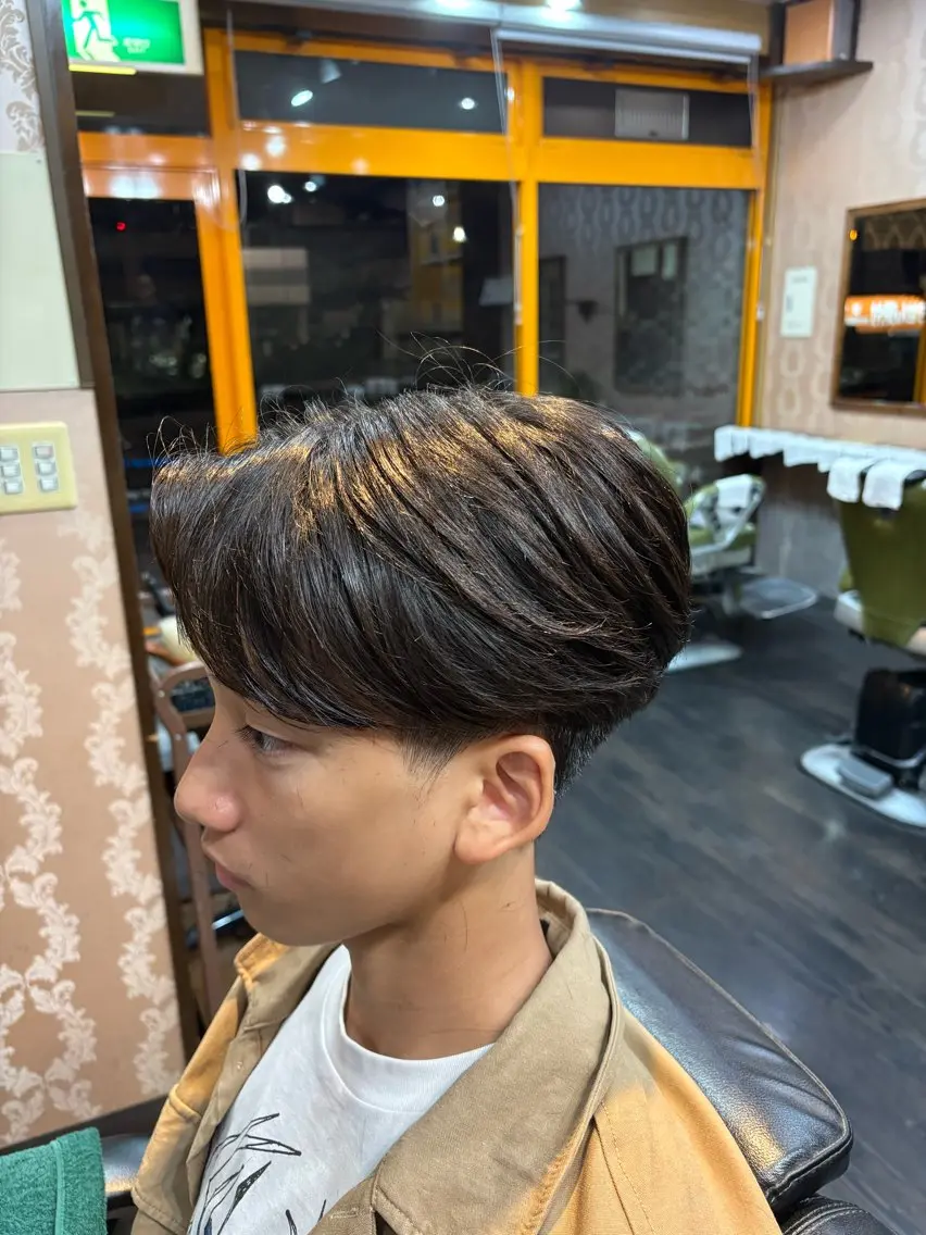 ショート メンズ 生江 岳のヘアスタイル