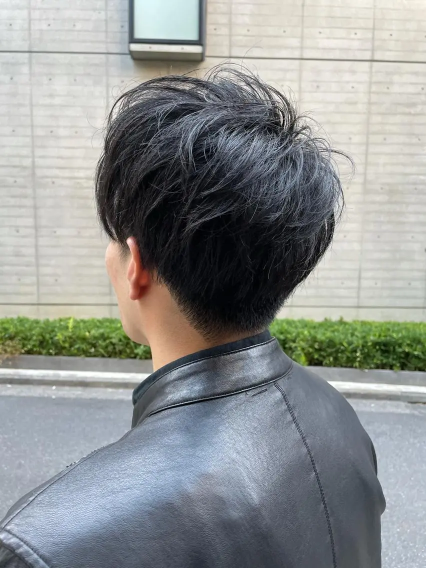 メンズカットの写真