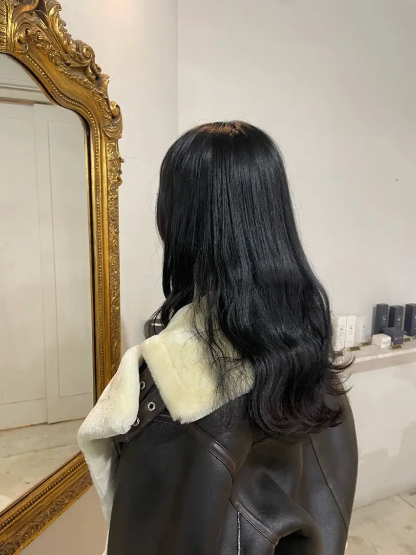 カラー ヘアカラー トリートメント rii 🫧透明感カラーのヘアスタイル