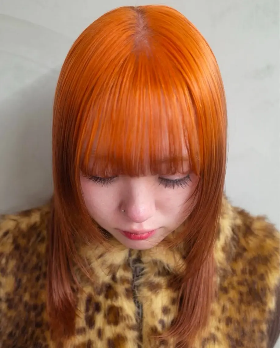 カラー グラデーションカラー 池田 麻紘のヘアスタイル