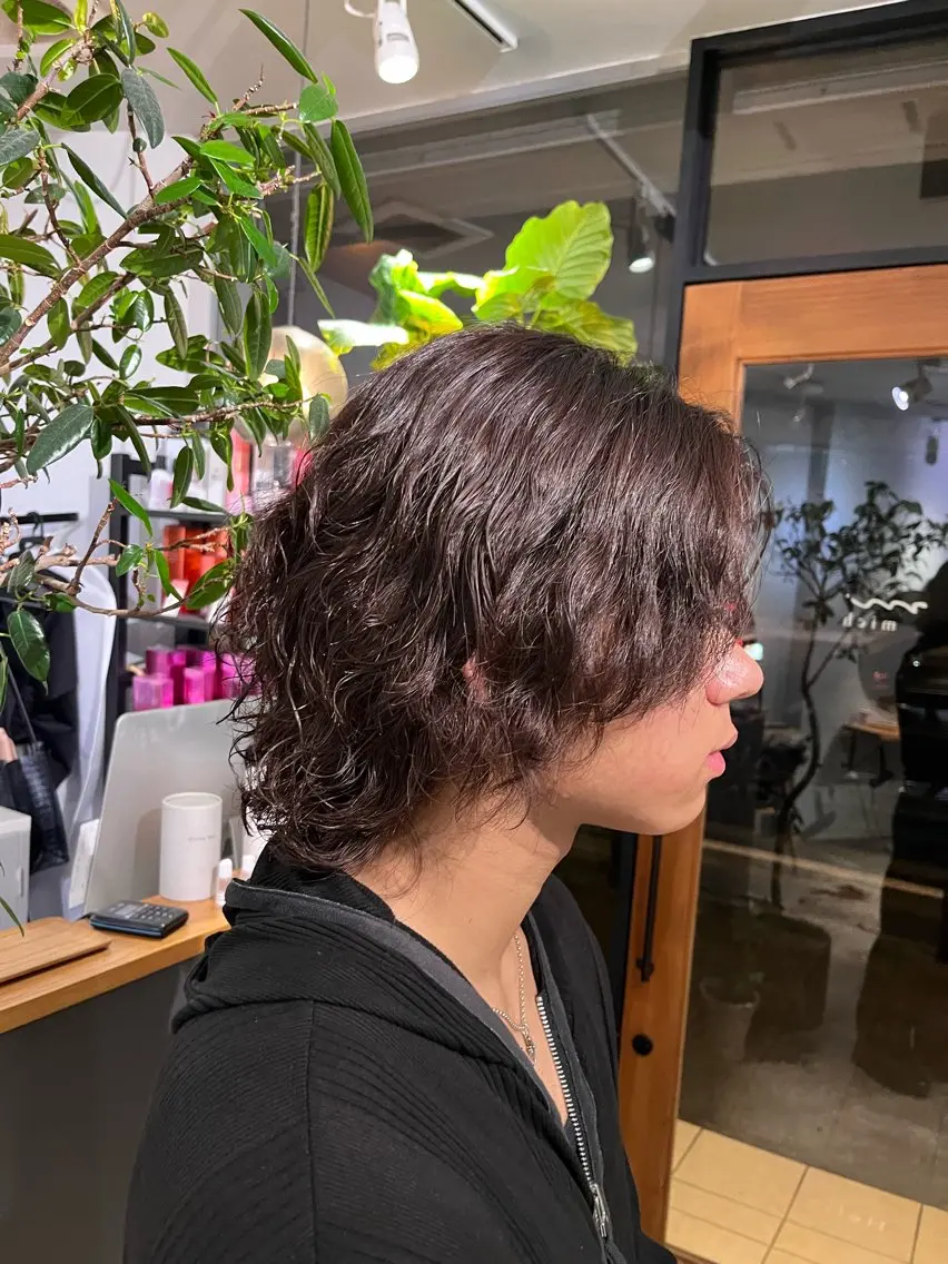パーマ メンズ メンズパーマ 友 美海のヘアスタイル