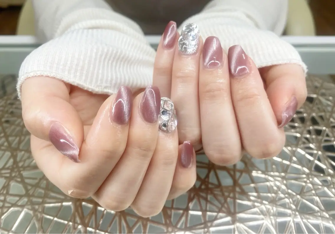 ネイル マグネットネイル ハンドネイル ネイルサロン nail_upのネイルデザイン