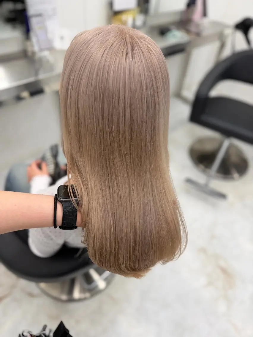 カラー ヘアカラー 透明感カラー🎀艶髪 Anju/渋谷🎀のヘアスタイル