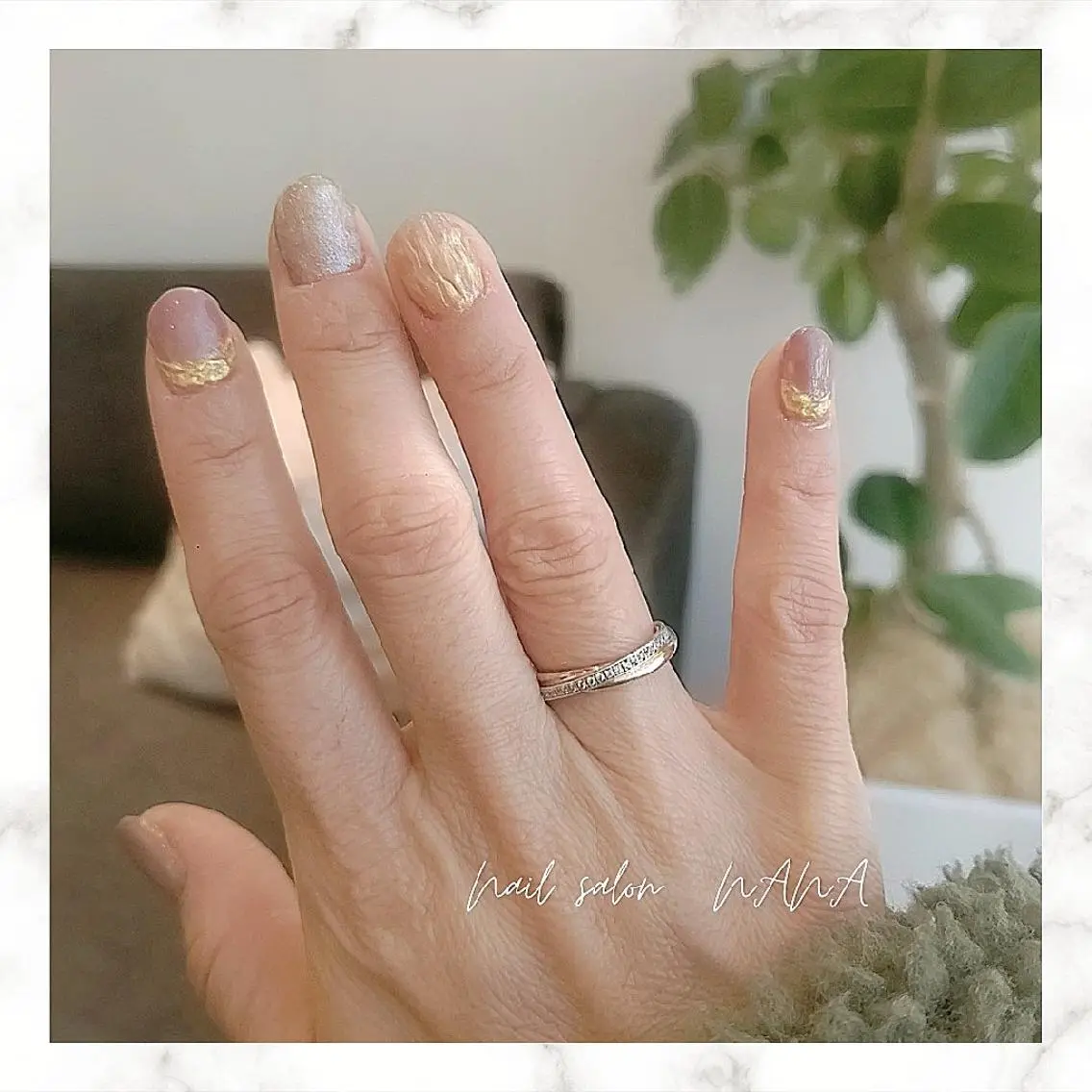 ネイル ニュアンスネイル nail salon  nanaのネイルデザイン