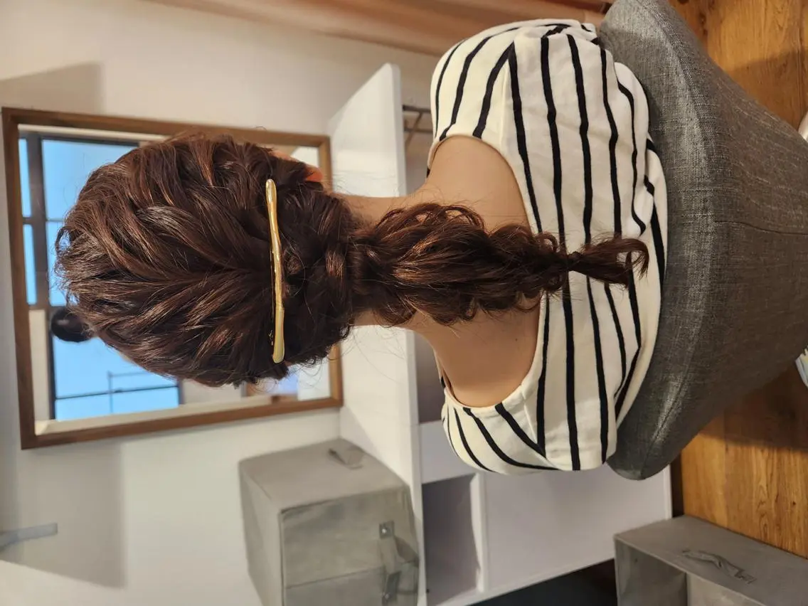 ヘアアレンジ ヘアセット天神駅直結 jrメンバーJUNのヘアスタイル