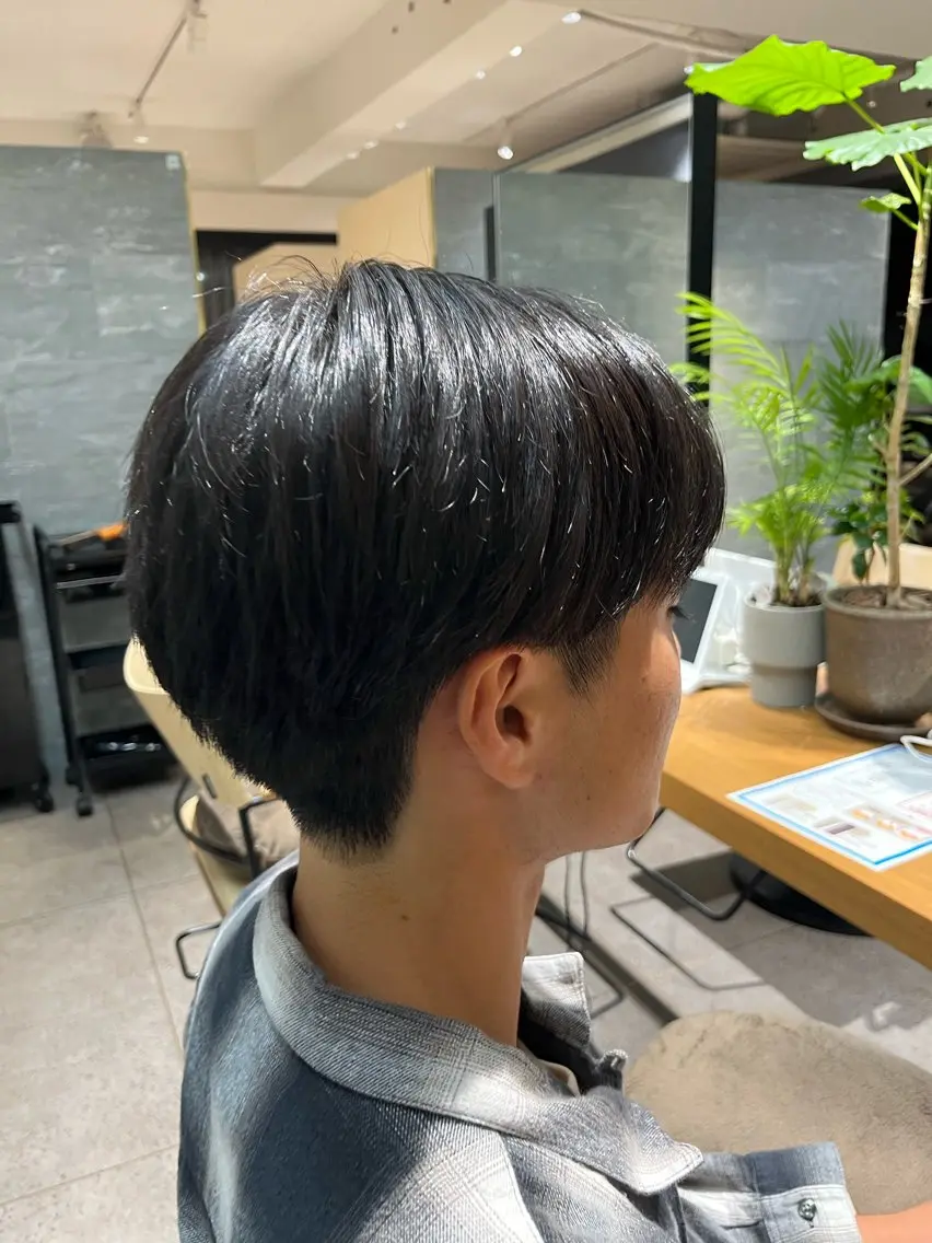 ショート メンズ カット U24⭐️ミニモ学割 ／浅野未来🌼.*のヘアスタイル
