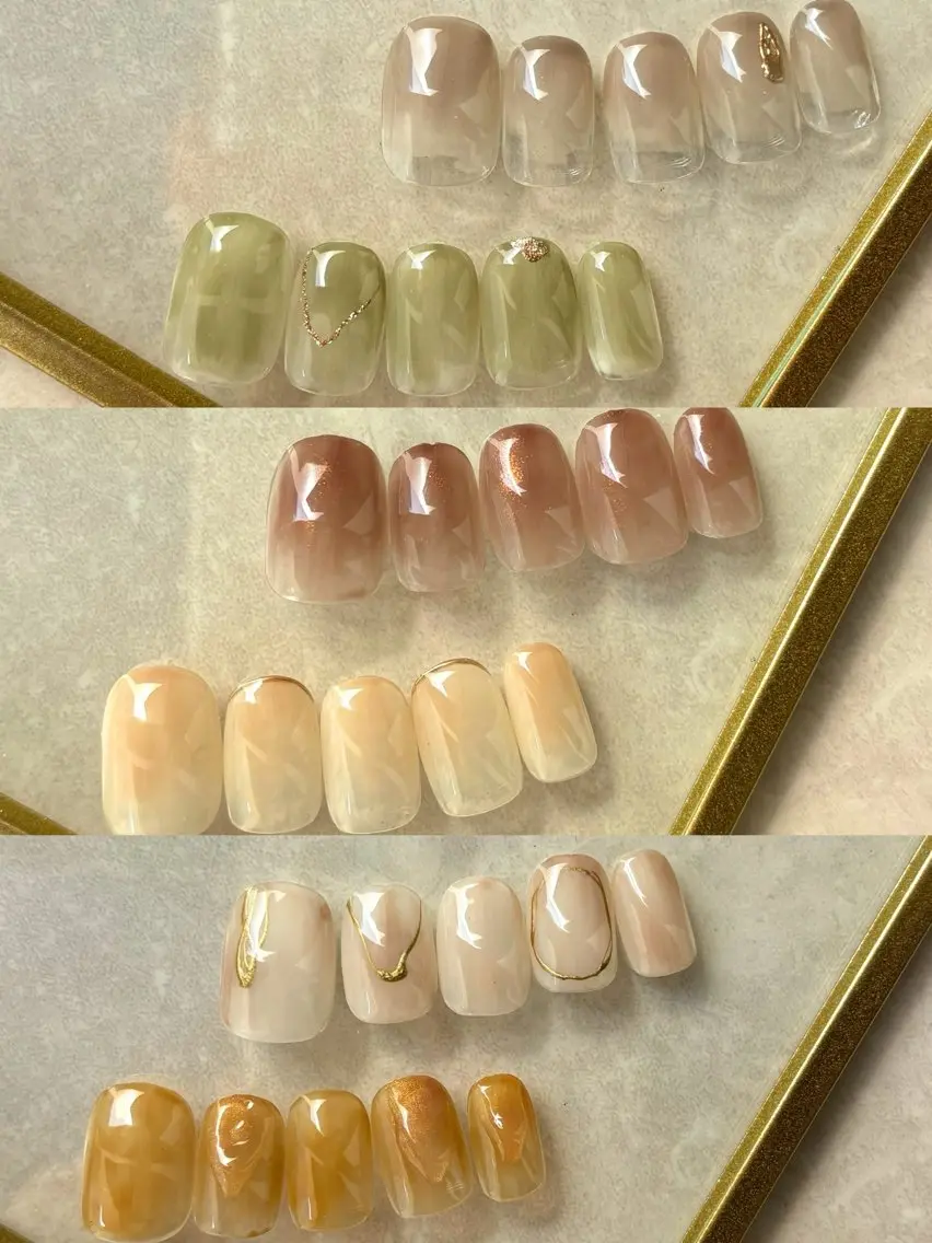 ネイル ニュアンスネイル Cachette miyukiのネイルデザイン