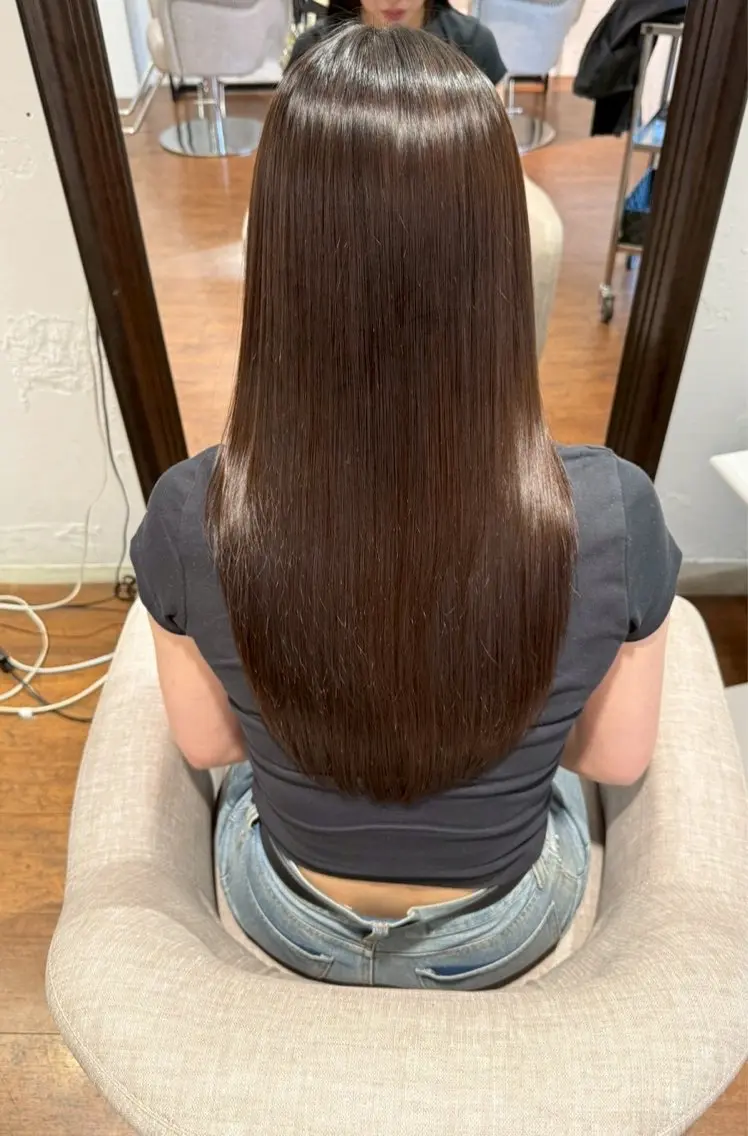 ロング 吉田 勇大のヘアスタイル