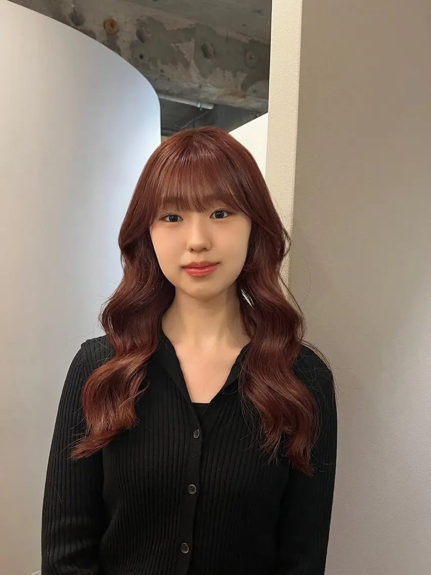 カラー ヘアカラー トリートメント 足立 七彩のヘアスタイル