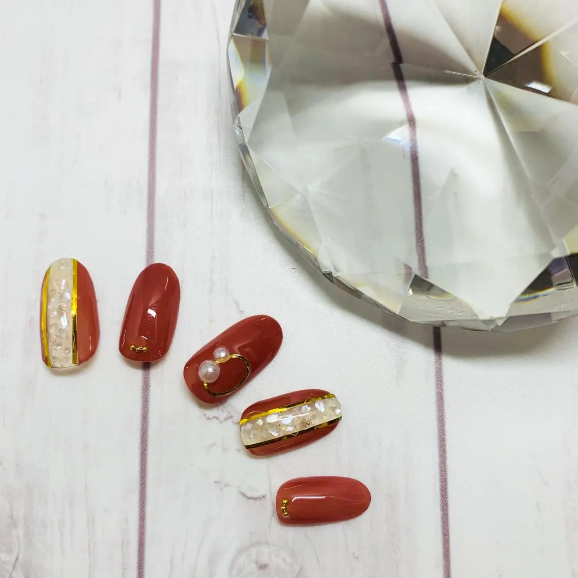 ネイル ゴージャス Rum Nailのネイルデザイン