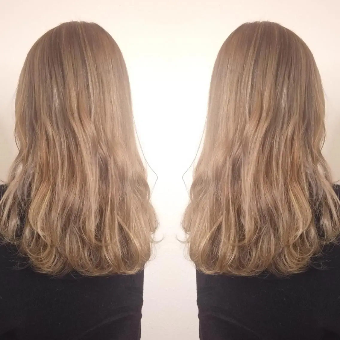 ロング カラー ヘアアレンジ ベージュカラー ブリーチ ハイトーンカラー ハイトーンベージュ カット トリートメント 竹内啓太 ボブのヘアスタイル
