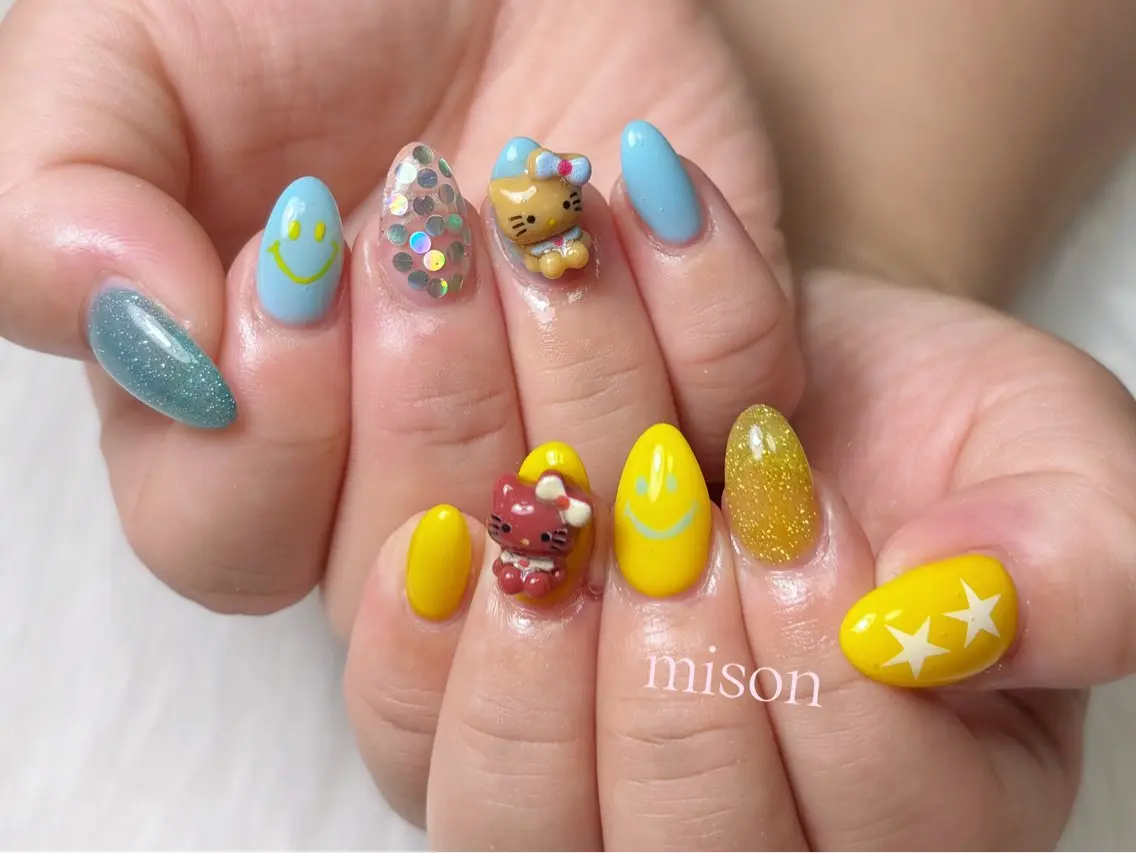 ネイル mison 安形友花のネイルデザイン