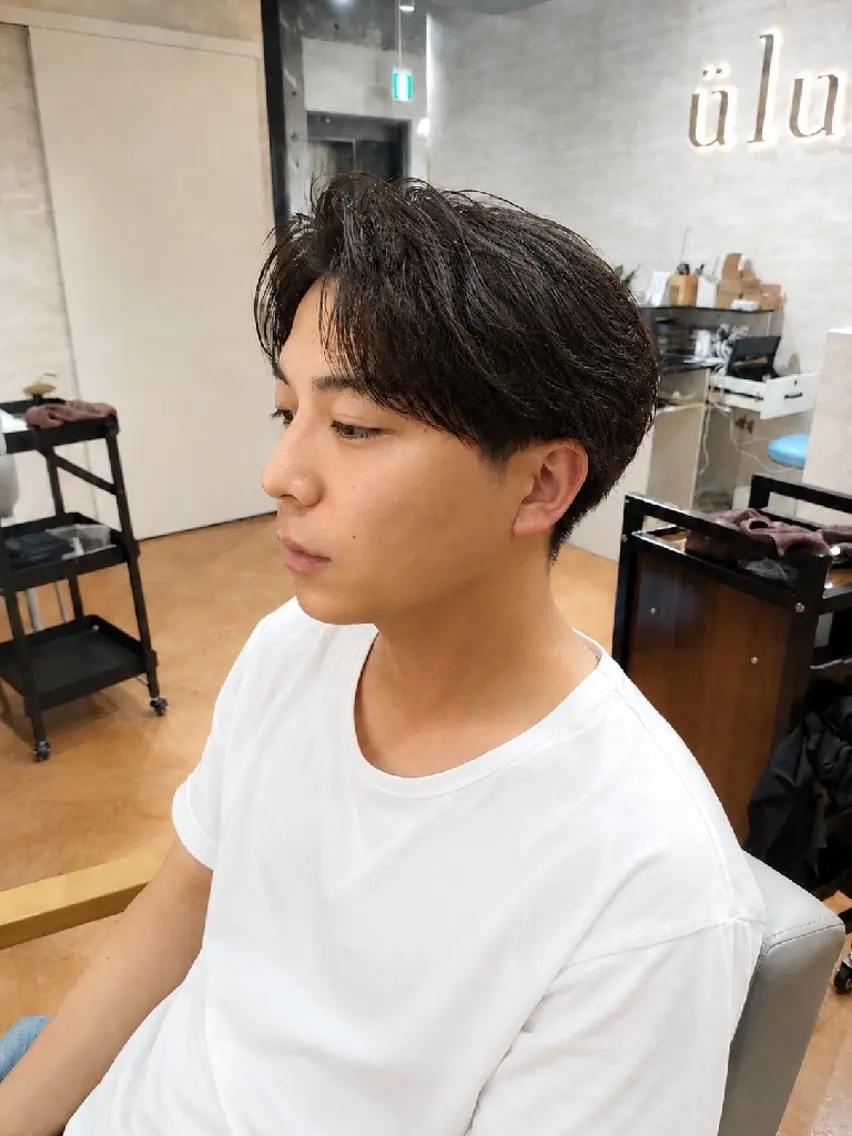 【ミニモメンズ限定✨】メンズカット+カラー+クイックヘッドスパの写真