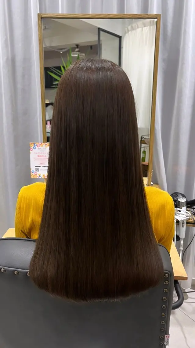 ロング ヘアカラー トリートメント yuriya 🎀のヘアスタイル