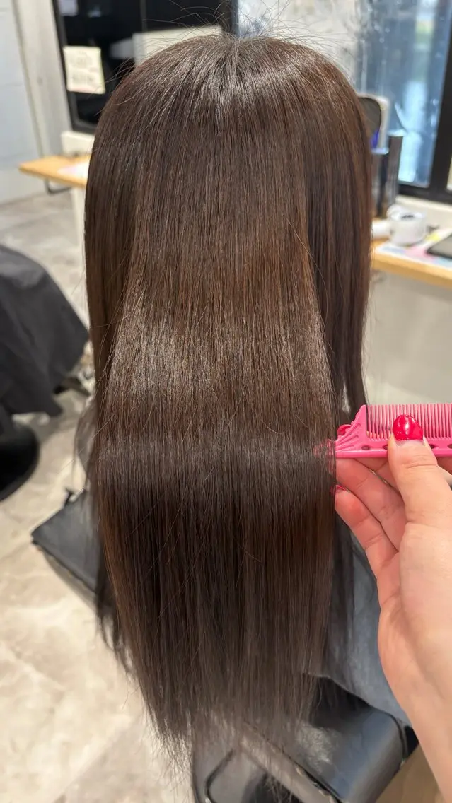 ロング 髪質改善 河野いずみ レイヤー/ボブ 🤍のヘアスタイル