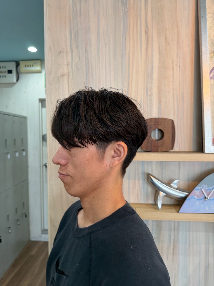 パーマ メンズ カット パーマ メンズ専門💈/田村 なつきのヘアスタイル