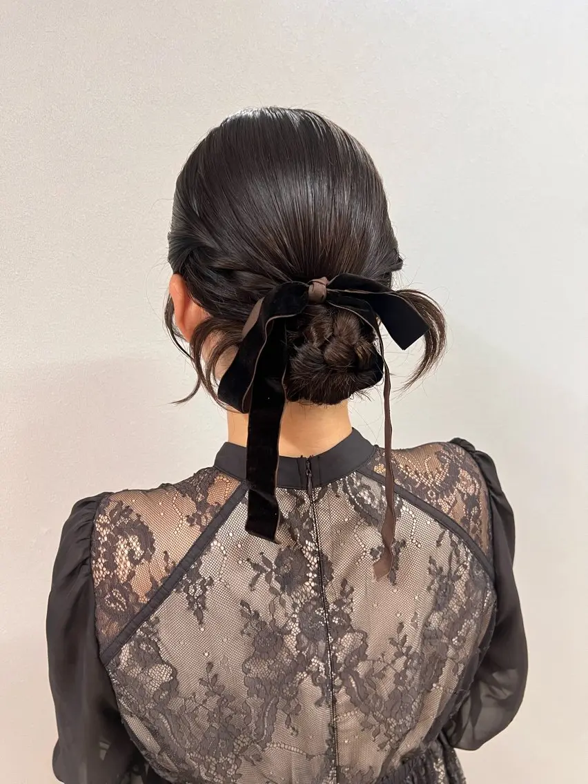 ヘアアレンジ ヘアセット ヘアセットヘッドスパ Miraiのヘアスタイル