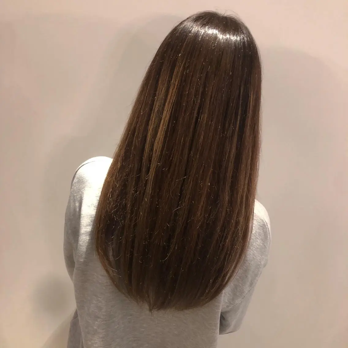 ロング 藤田 遼のヘアスタイル