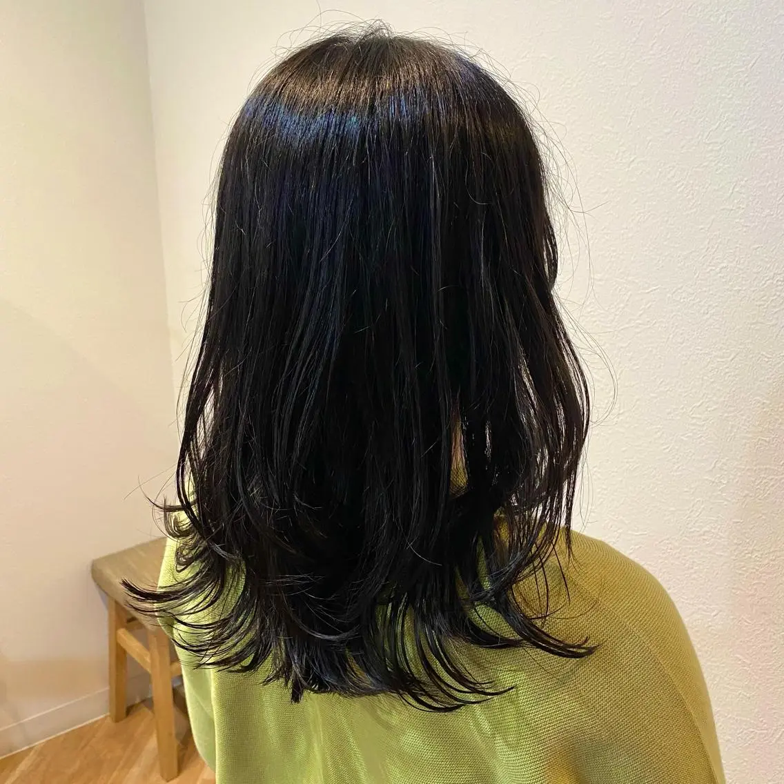セミロング レイヤーカット 髪質改善／艶カラー 🫧harunaのヘアスタイル