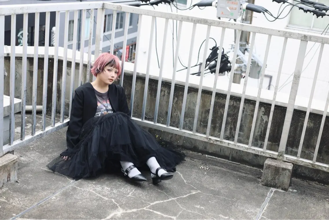 ショート カラー ヘアカラー 7Bridge 滝内ひよりのヘアスタイル