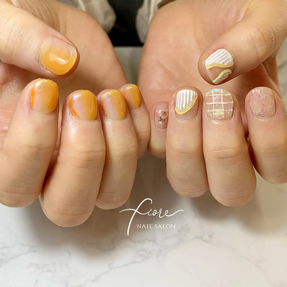 ネイル fiore みゆきのネイルデザイン