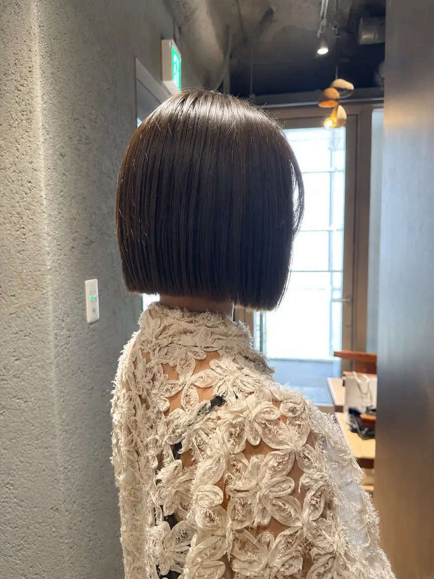 ショート 骨格診断/宮澤瑞穂 ボブ/レイヤー/銀座のヘアスタイル