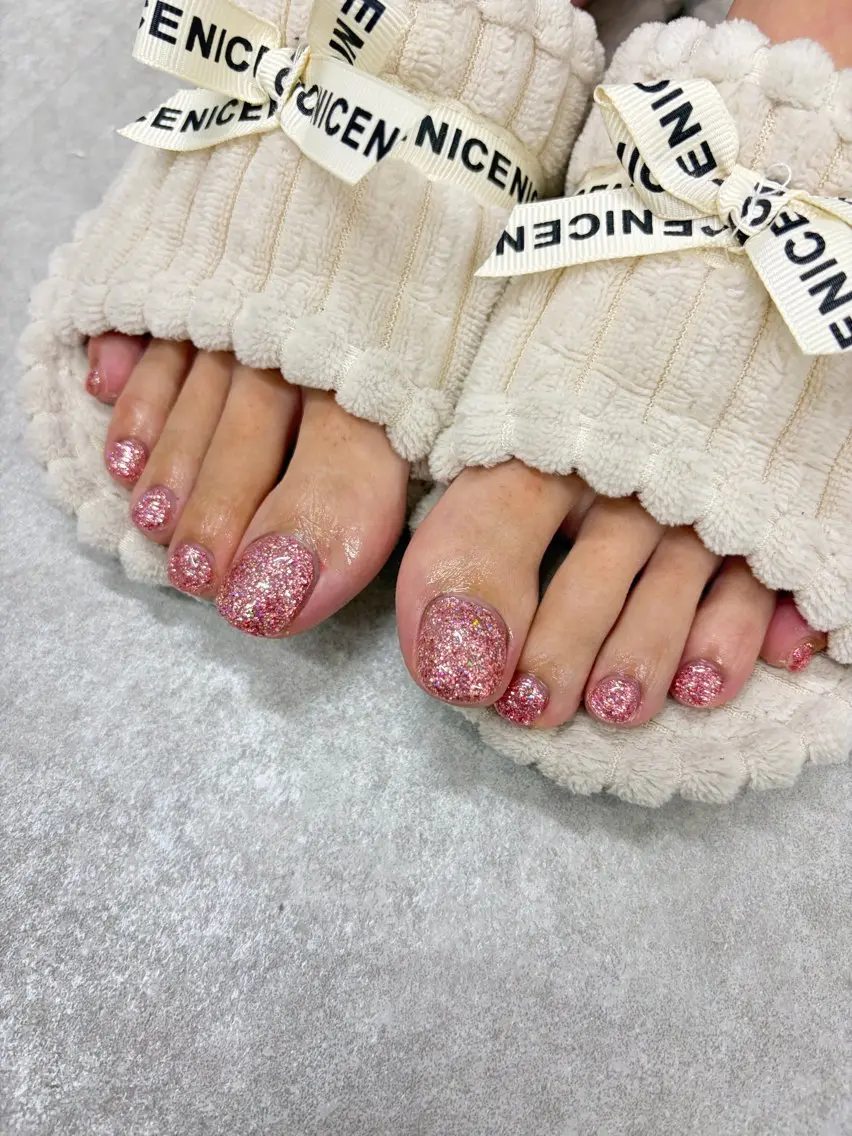 ネイル フットネイル Lance nail 💅🏽aya🖤のネイルデザイン