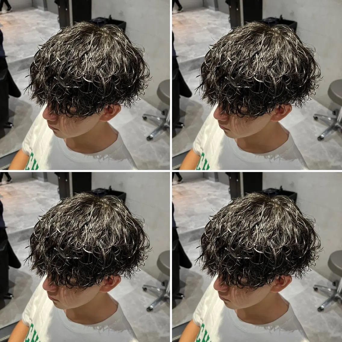 パーマ メンズ カット パーマ トリートメント ヘアセット メンズパーマ特化 店長望月謙二郎のヘアスタイル