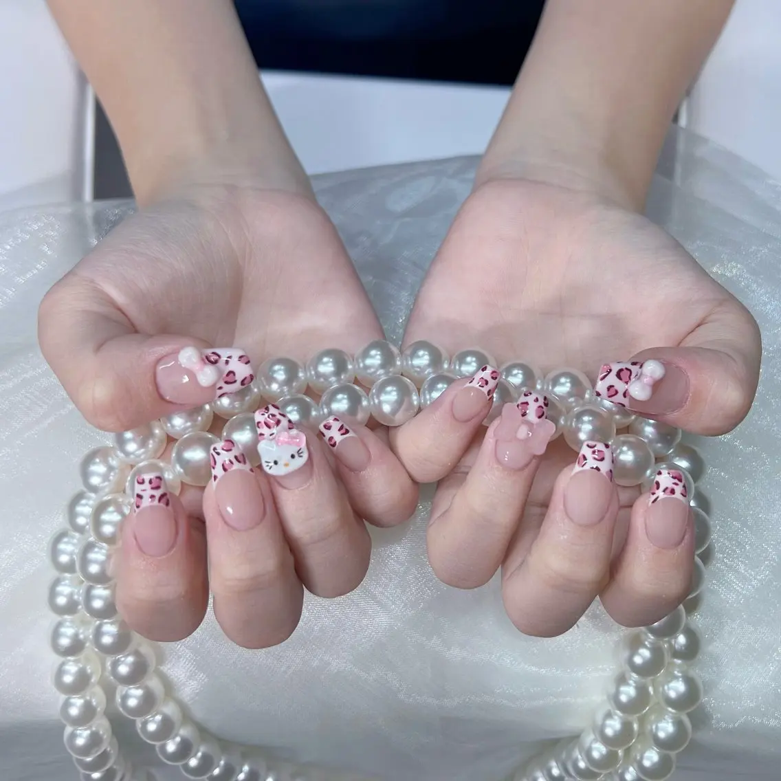 【ジェルOFF無料】🎀持ち込みデザイン10本の写真
