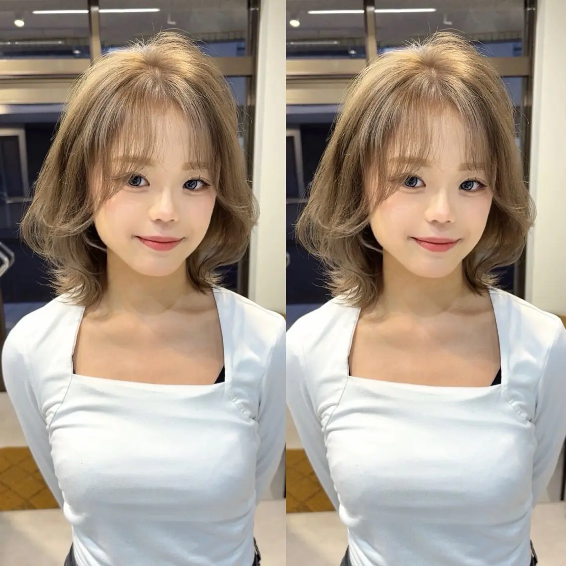 ショート カラー ブリーチ ヘアカラー 立川♡艶カラー /ケアブリーチのヘアスタイル