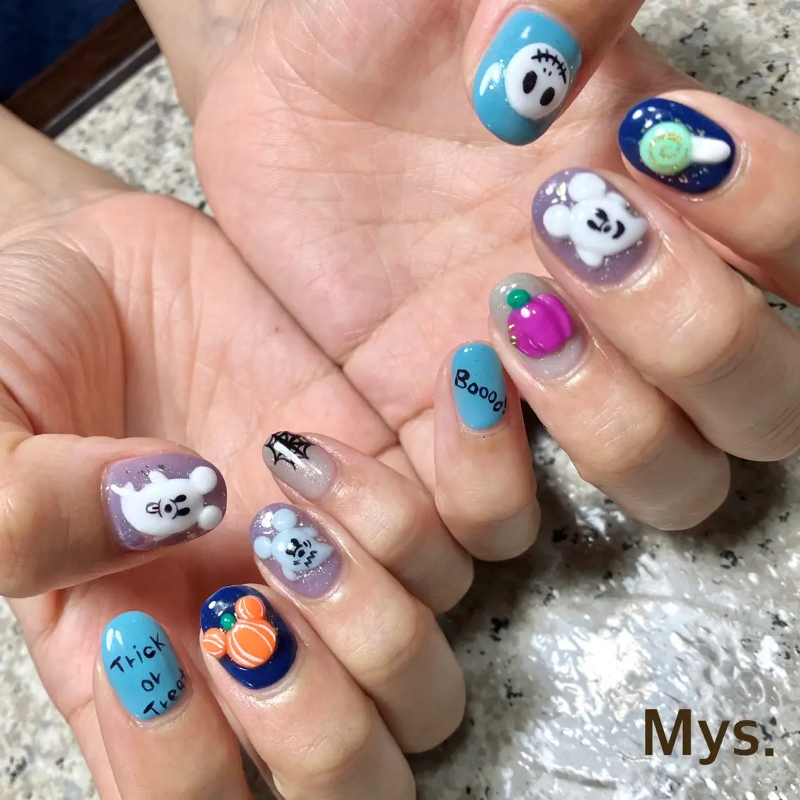 ネイル ハンドネイル Mys. 三上紗紀のネイルデザイン