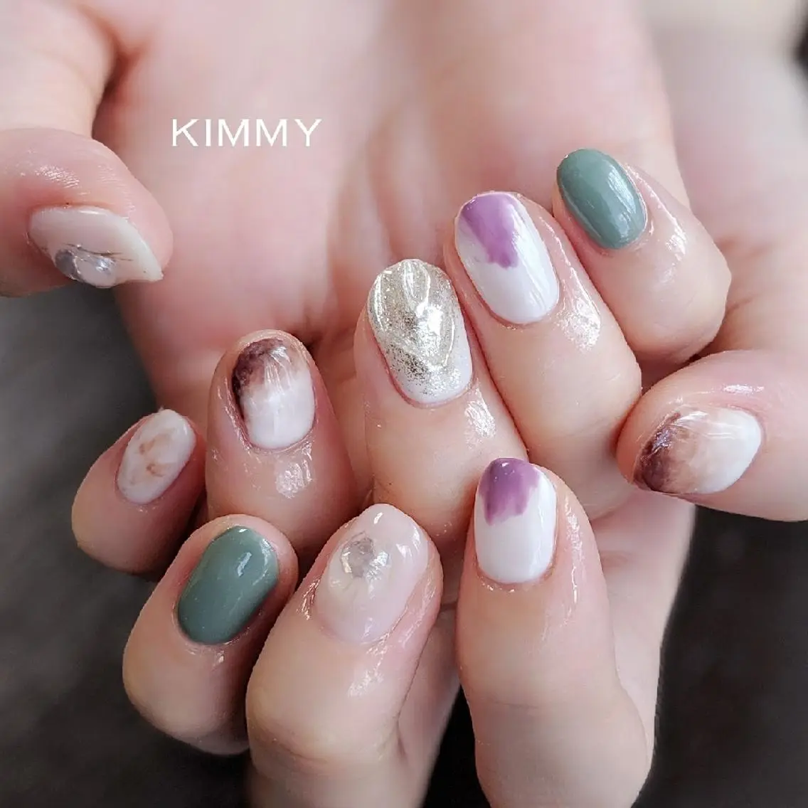 ネイル ハンドネイル kimmy nailsのネイルデザイン