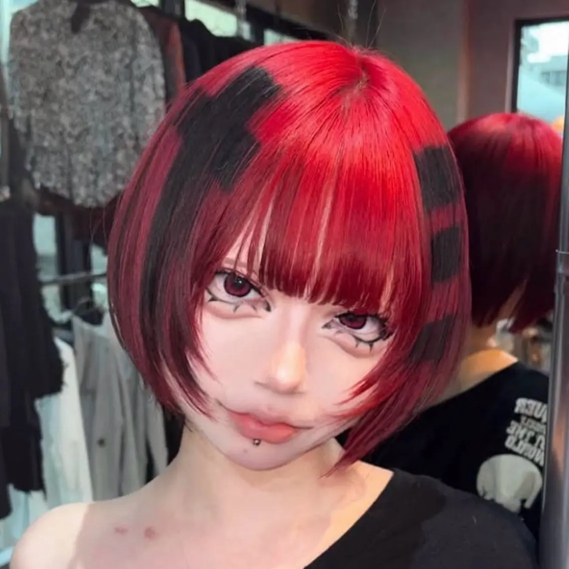 人気No.1👑【 デザインで迷っていたらこちら‼️ 】カット＋ブリーチ(リタッチも〇)＋カラー＋トリートメント✨の写真