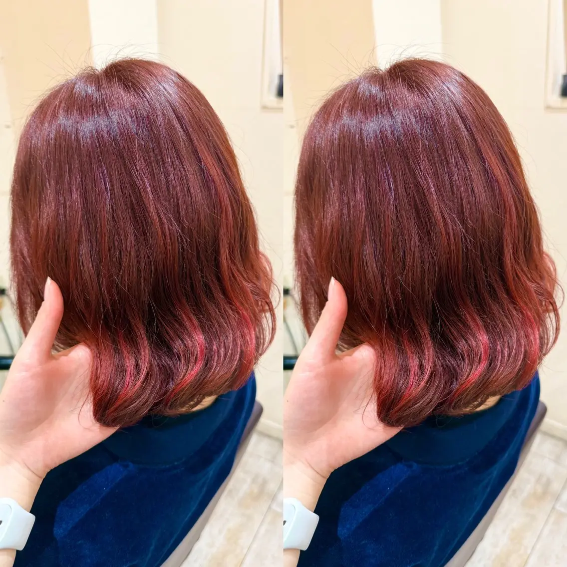 オーガニックハーブカラーの写真