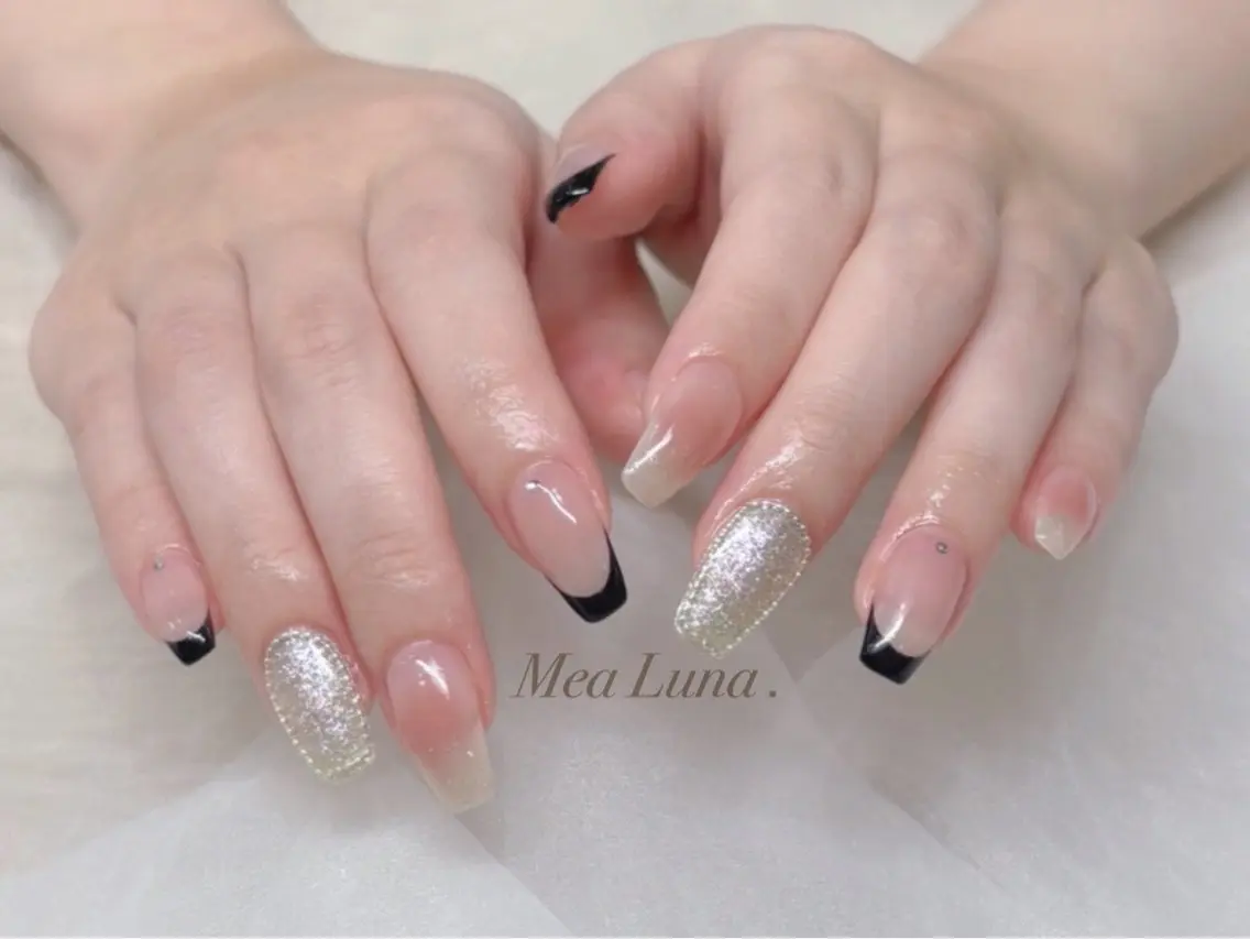 ネイル ハンドネイル Mea Luna .のネイルデザイン
