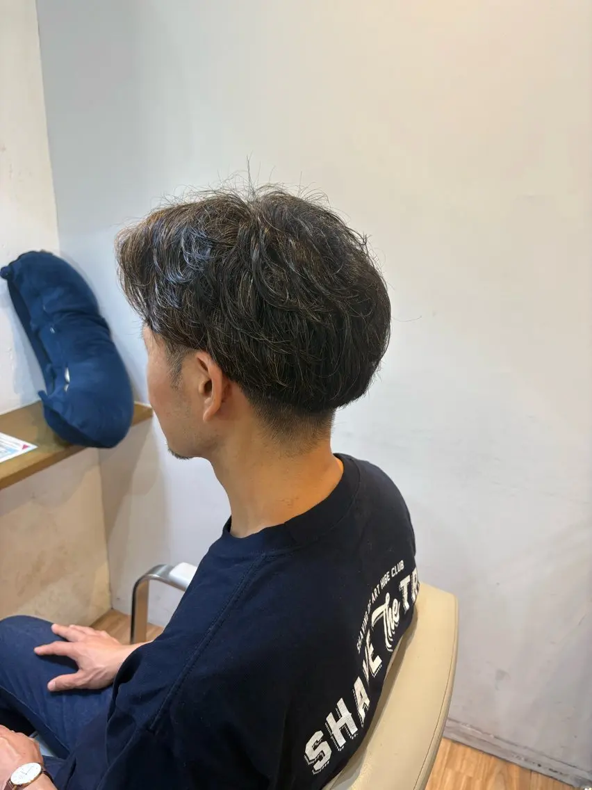 メンズ カット 韓国ヘアー🇰🇷 MIWAのヘアスタイル