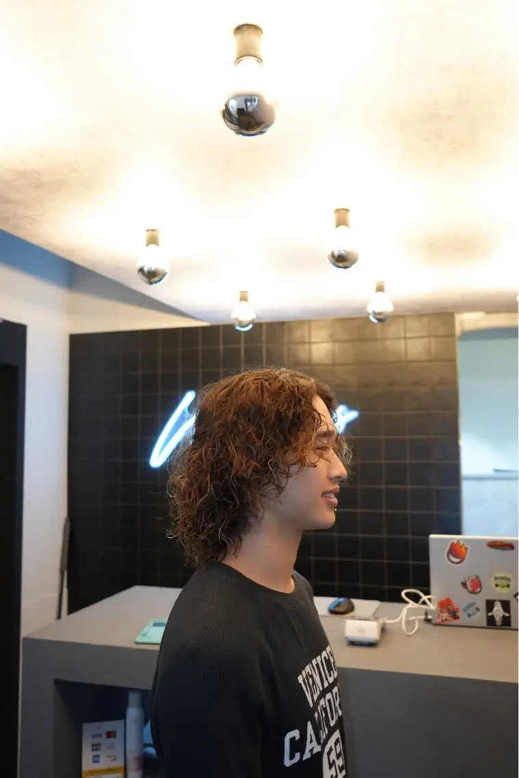 メンズ メンズパーマ 小泉 慶英のヘアスタイル