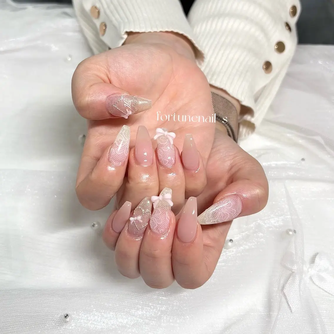 ネイル レース ハンドネイル ☆saori ☆のネイルデザイン