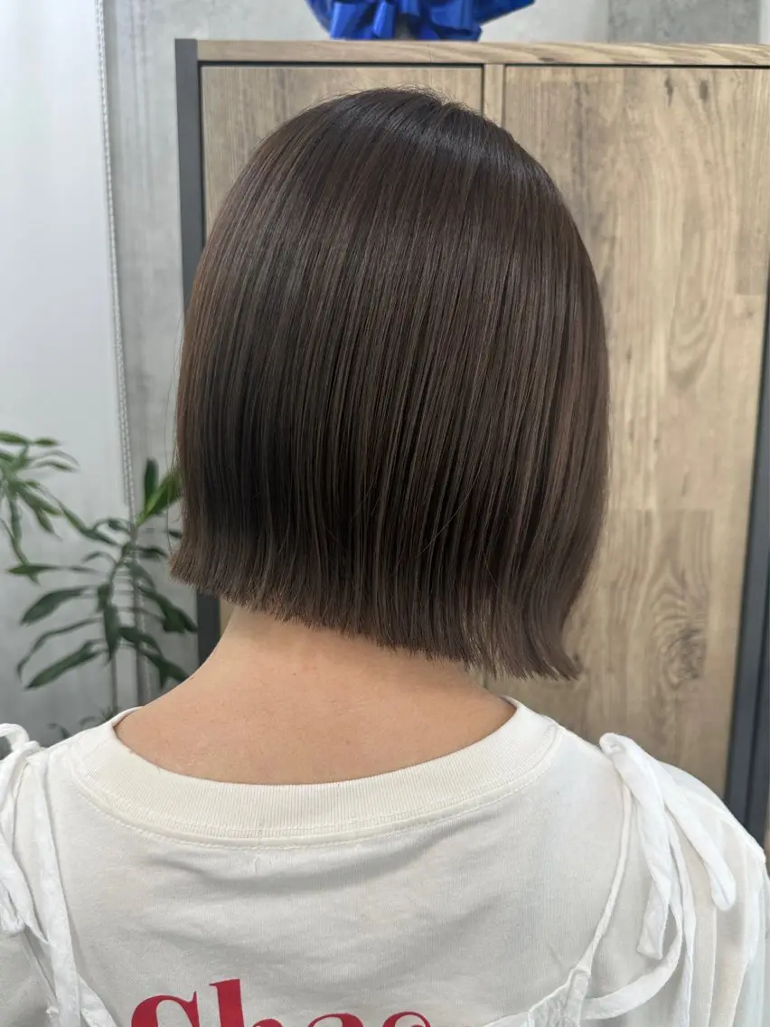 【ダメージ修復特化✨️】カット＋艶カラー＋髪質改善トリートメント💎の写真