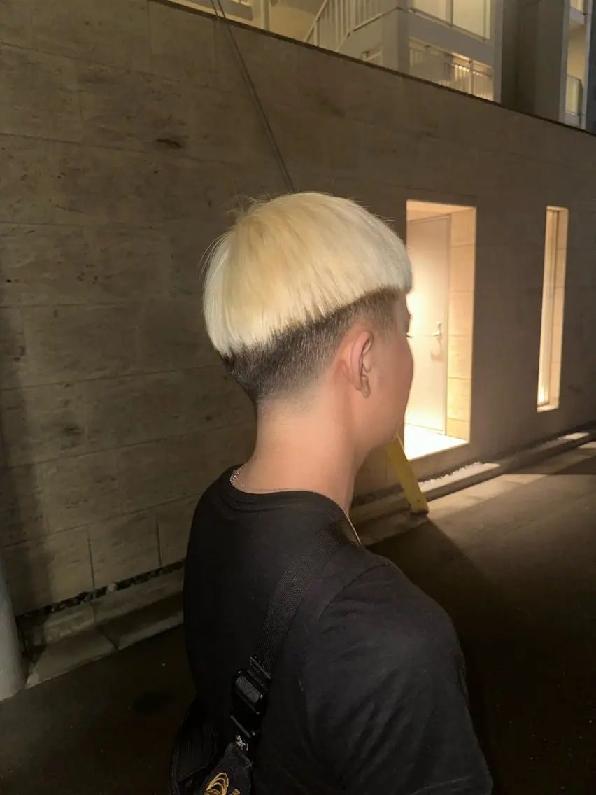 メンズ ヘアカラー 小林 結月のヘアスタイル