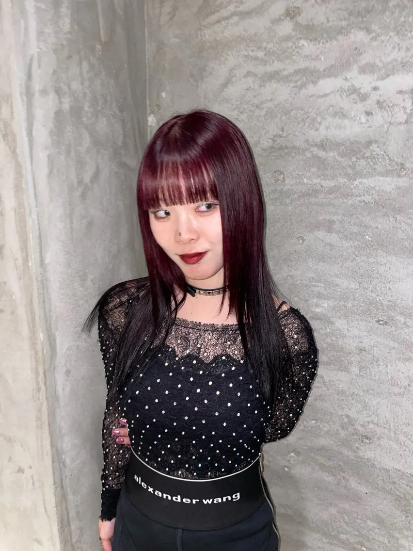 ロング カラー asada makotoのヘアスタイル