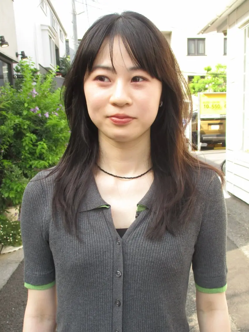ミディアム レイヤーカット カット sakoda shunkiのヘアスタイル