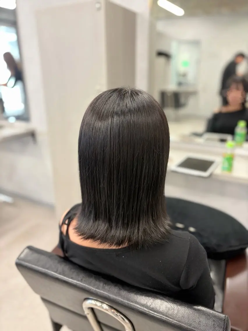 ミディアム Saaya 【newi所沢】のヘアスタイル