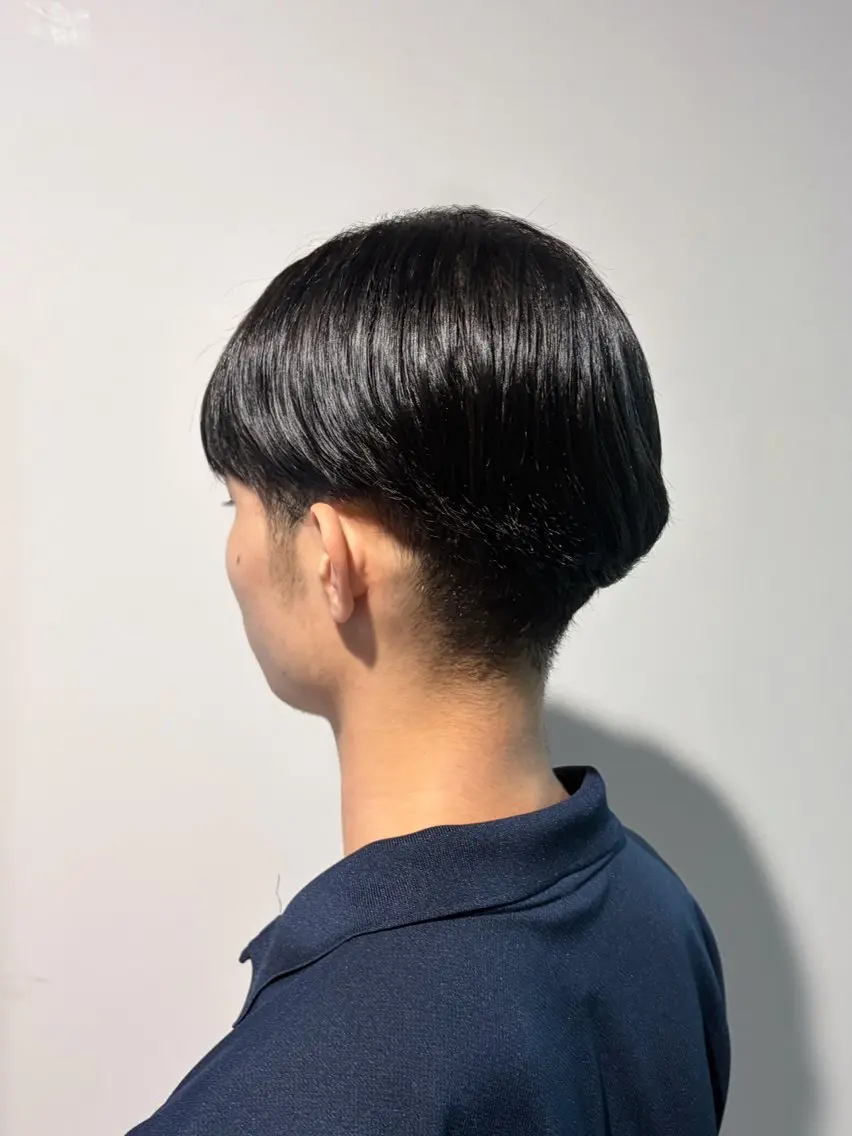 カラー 黒髪 ヘアカラー カラーモデル募集 🐣ありさ🐣のヘアスタイル