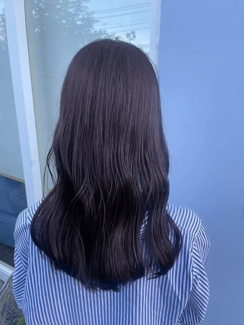 ミディアム ヘアカラー 福岡 ゆうわのヘアスタイル